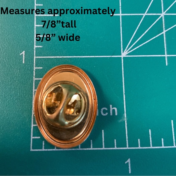 Religious Angle Looking Over Children lapel pin small Costume Jewelry - Picture 9 of 9